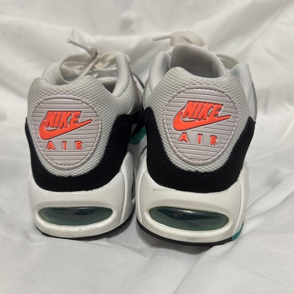 Nike Air Max White and Black with Orange Accents - Picture 4 of 6
